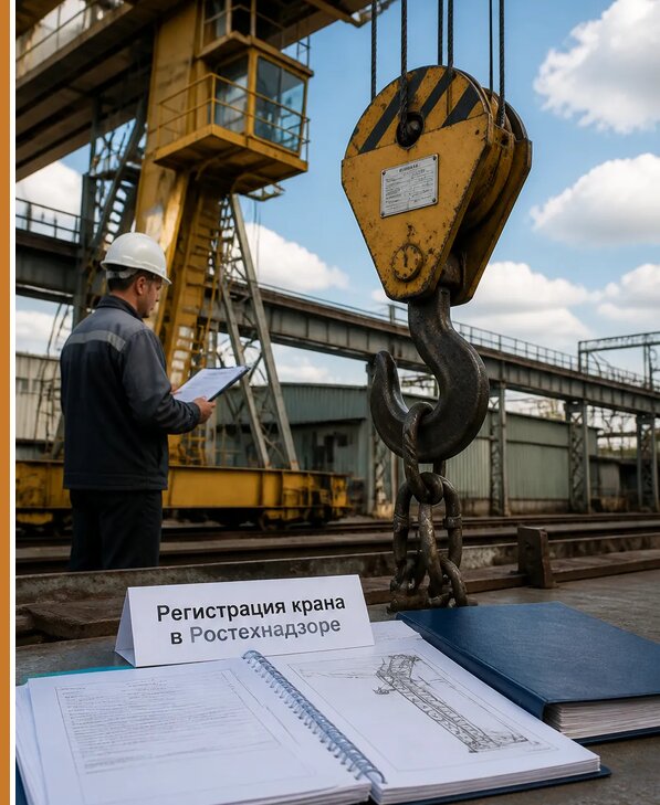 Регистрация крана в Ростехнадзоре в Алексине от 16482 р. | Авеста ОТиПБ